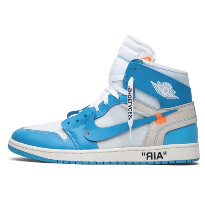 Jordan 1 High Off-White University Blue